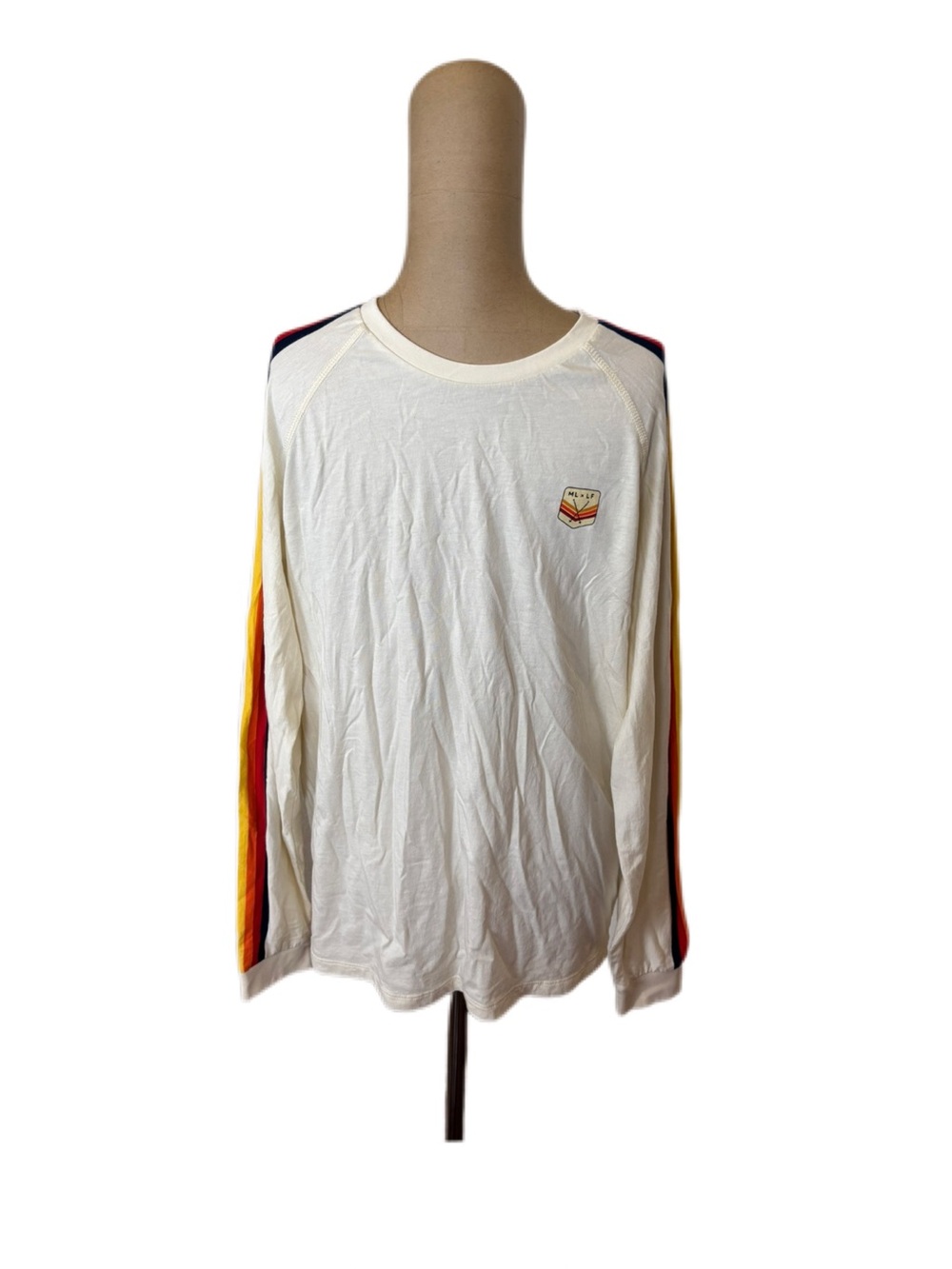 Marine Layer x Lost & Found raglan long-sleeve Tshirt Medium